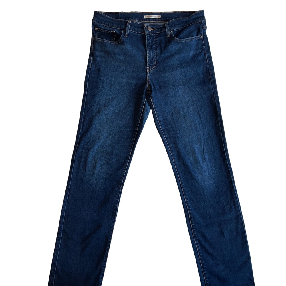 Levi's Women's Straight Leg Jeans - Dark Blue